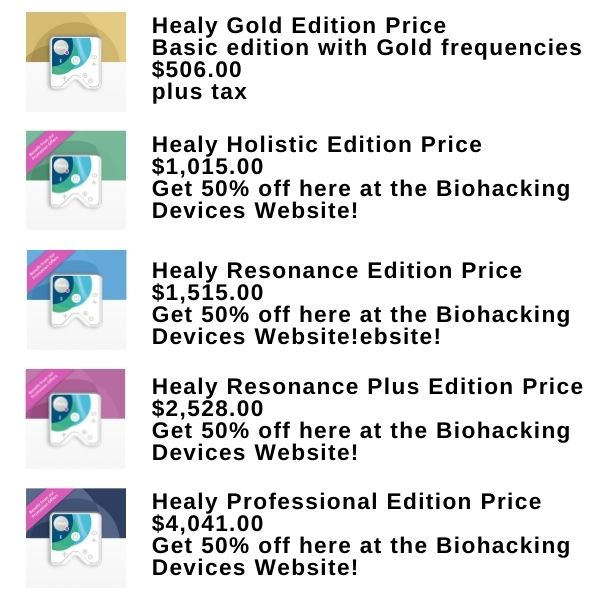 Prices Of Healy Devices For Sale
